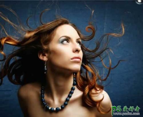 PS特效照片处理教程：制作诡异绿光效果美女照片
