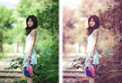 Photoshop给街